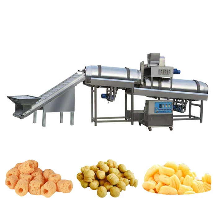 Grain Corn Puff Snack Extruder