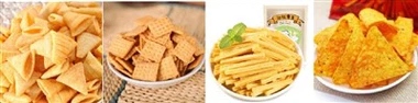 Sjálfvirk steikt Bugle Chips framleiðslulína