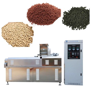 Fiskur fóður extruder vél planta
